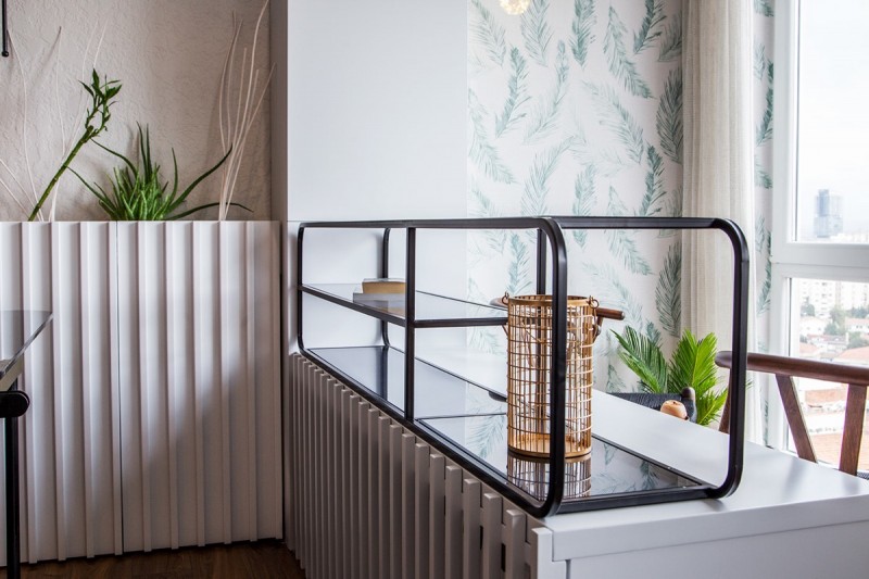 Легкий свежий интерьер апартаментов в Стамбуле