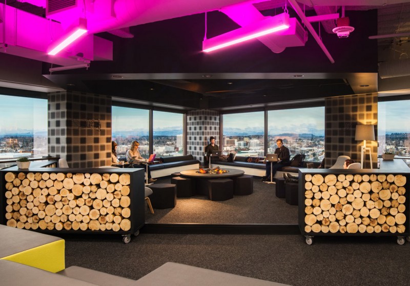 Офис компании Digital Intelligence New Relic в Портленде, штат Орегон