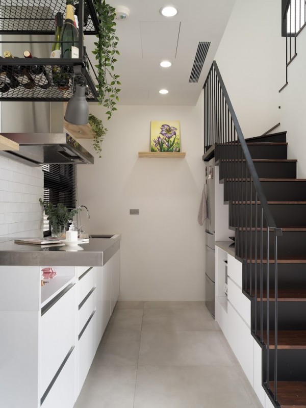 Двухуровневые апартаменты в Тайбэе