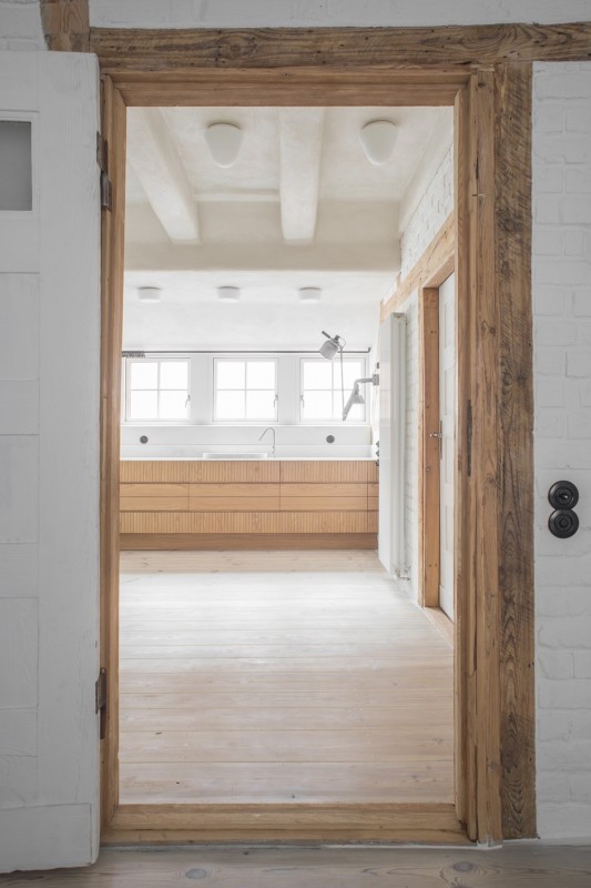 Реконструкция интерьера дома 1923 года постройки в Щецине, Польша