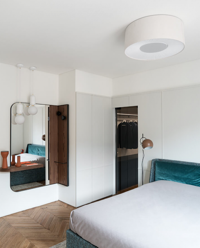 Интерьер апартаментов в Турине, Италия Интерьер апартаментов в Турине, Италия