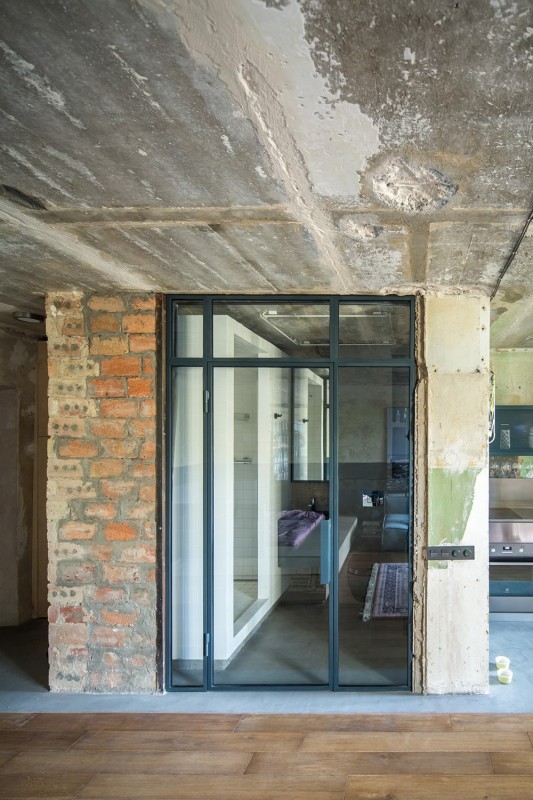 Интерьер киевской квартиры в индустриальном стиле