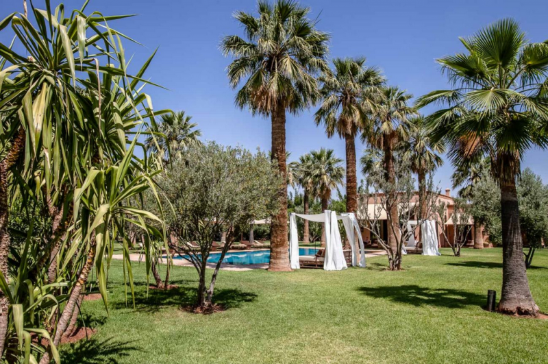 Изысканная вилла недалеко от Марракеша, Марокко