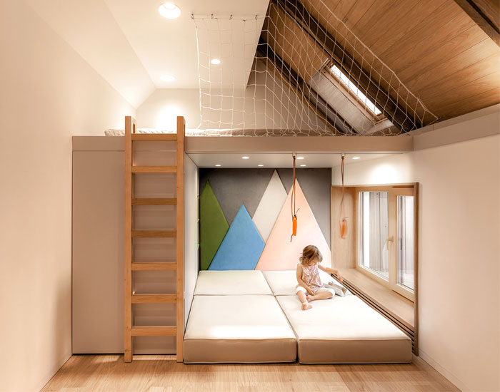 Мансардные апартаменты для молодой семьи Мансардные апартаменты для молодой семьи