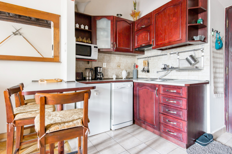 Элегантный интерьер квартиры-студии Элегантный интерьер квартиры-студии