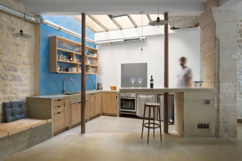 Интерьер лофта в Париже Интерьер лофта в Париже