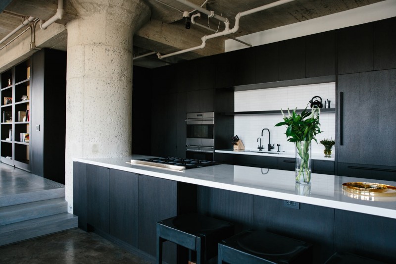 Лофт, расположенный на бывшем складе 1924 года постройки в Лос-Анджелесе