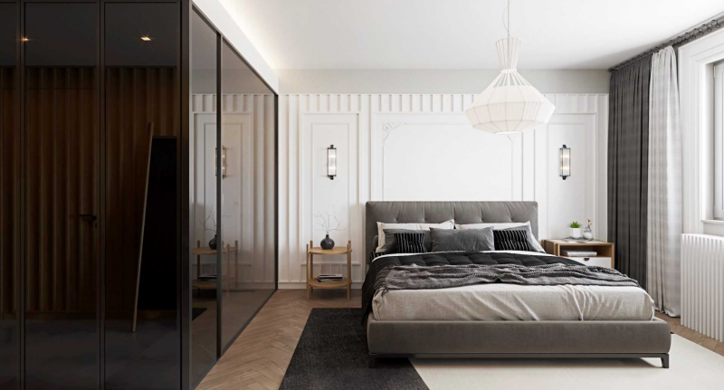 Светлая квартира с яркими акцентами Светлая квартира с яркими акцентами