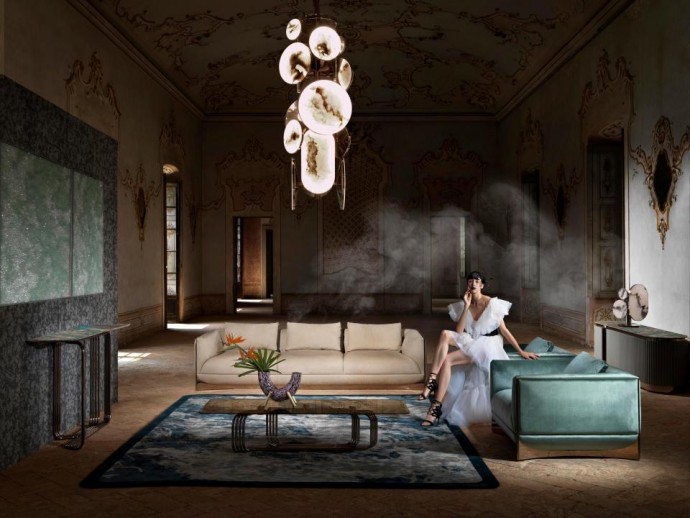 Villa Arconati под Миланом, ставшая местом рекламных съемок для мебельной компании Visionnaire Villa Arconati под Миланом, ставшая местом рекламных съемок для мебельной компании Visionnaire