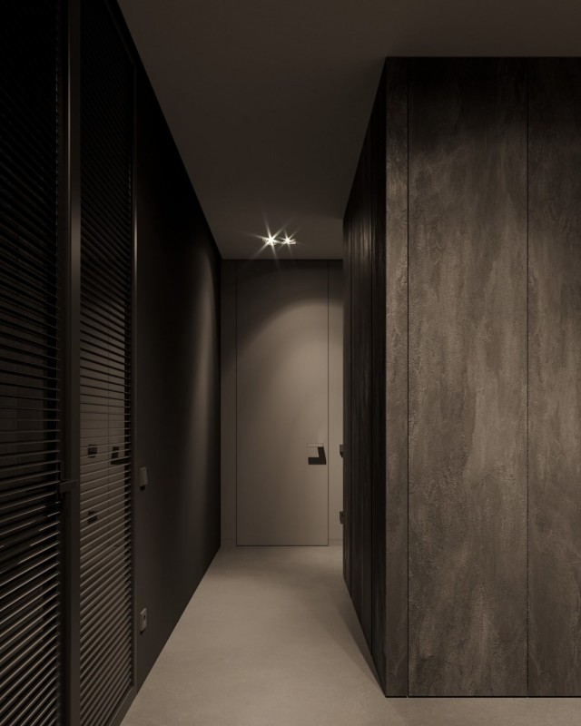 Интерьер дома, выполненный в спокойных, сдержанных тонах Интерьер дома, выполненный в спокойных, сдержанных тонах