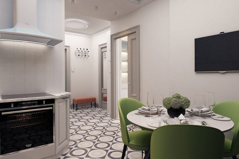 Интерьер квартиры для молодой девушки