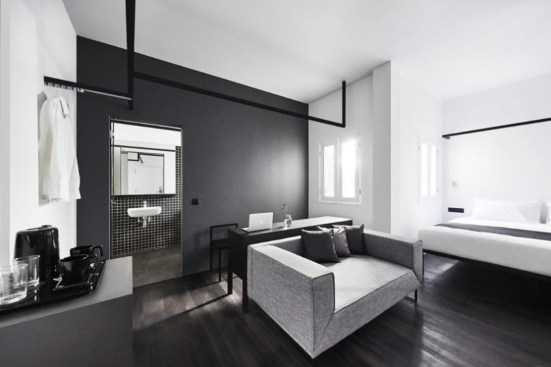 Монохромный и минималистский отель Mono в Сингапуре Монохромный и минималистский отель Mono в Сингапуре