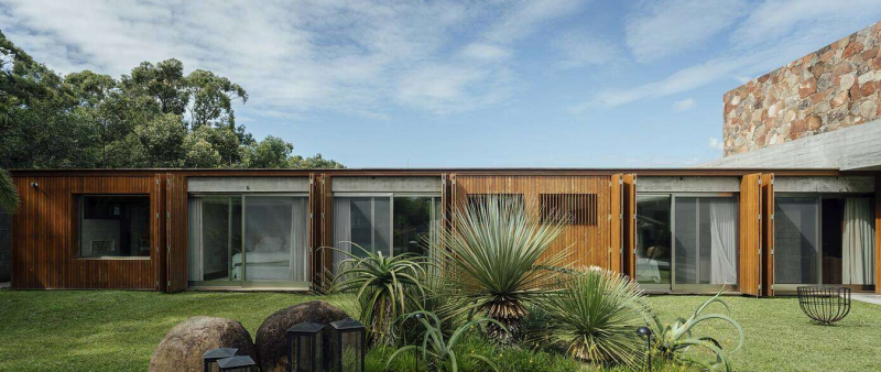 Оригинальный дизайн дома в Бразилии