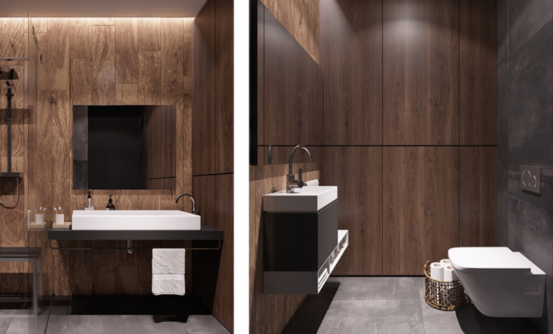 Деревянные панели: стильно и практично