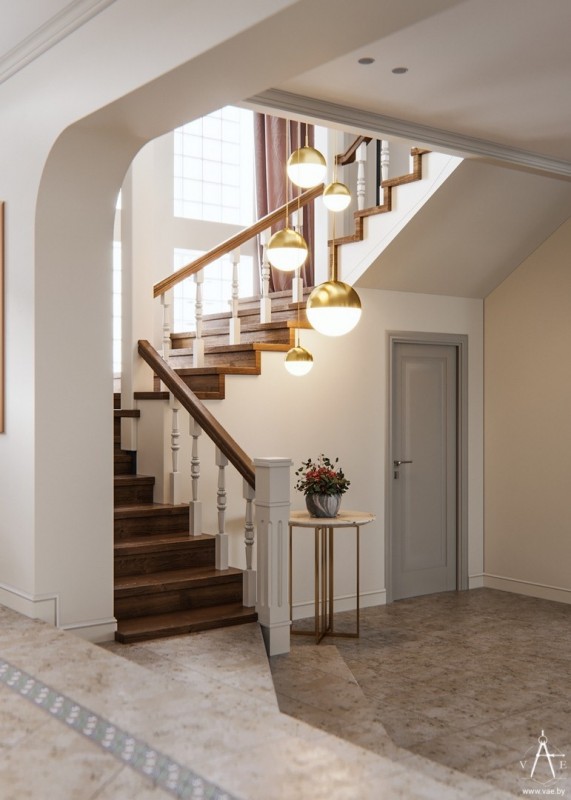 Интерьер просторного коттеджа в городе Гродно Интерьер просторного коттеджа в городе Гродно