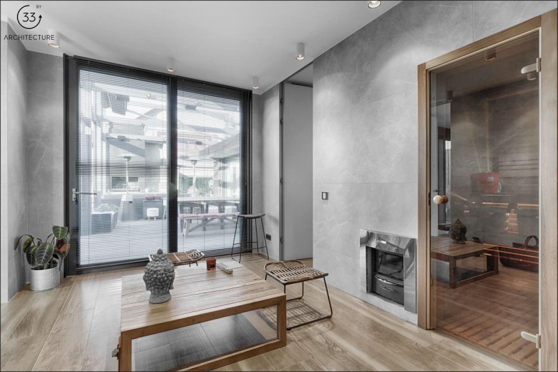 Интерьер, вдохновленный буддистскими мотивами Интерьер, вдохновленный буддистскими мотивами