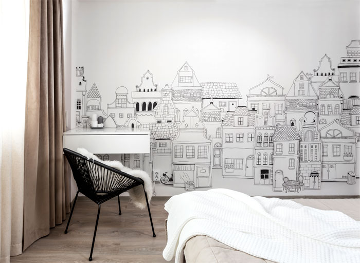 Недавно отремонтированная квартира в Бухаресте