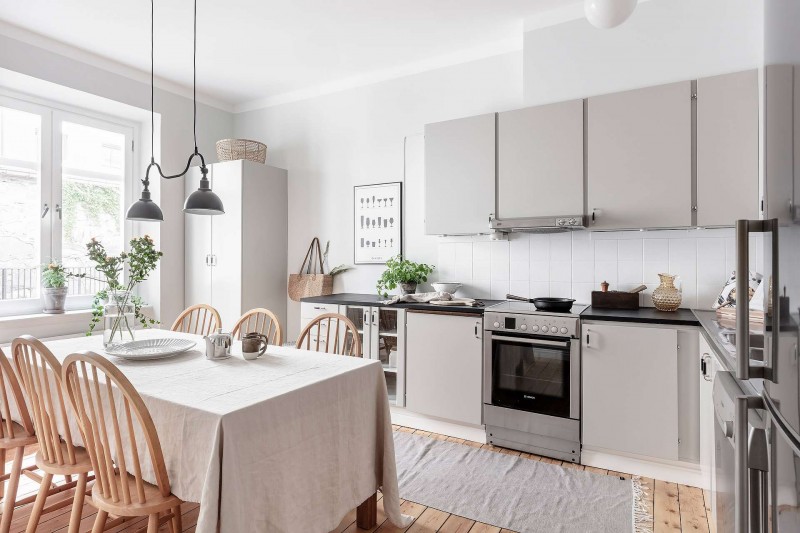 Со вкусом обустроенная квартира в Гётеборге, Швеция