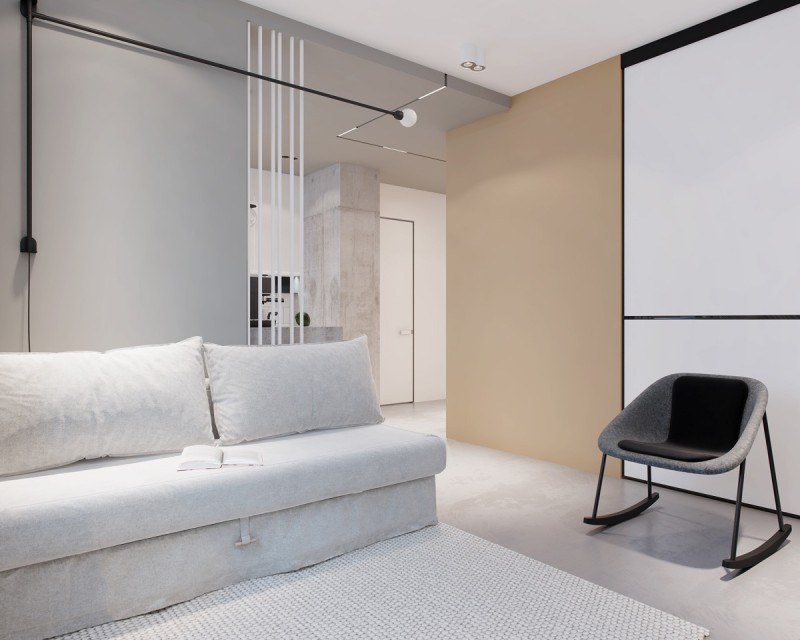 Апартаменты площадью 38 кв.м. в Киеве