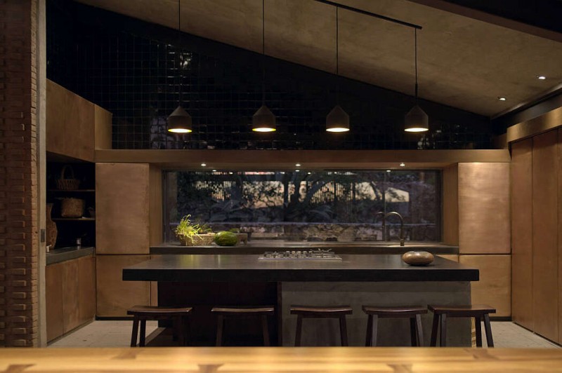 Дом для отпуска, расположенный в небольшом городке Мичоакан в Мексике