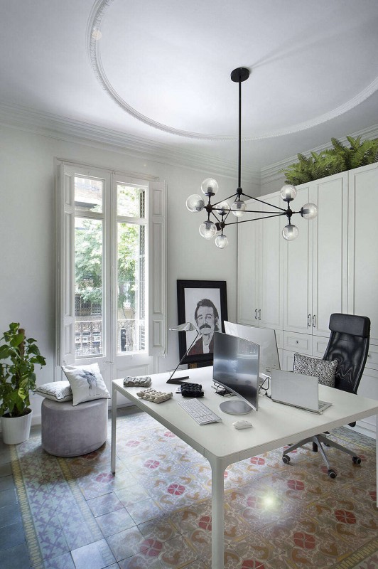 Эклектичные апартаменты в Барселоне