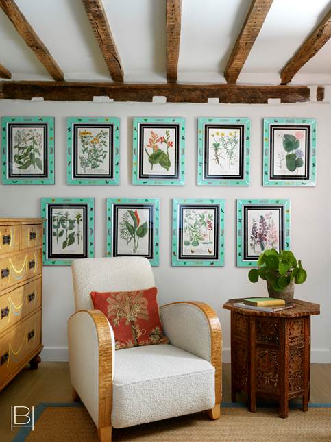 Эклектичный интерьер коттеджа в Суссексе, Англия Эклектичный интерьер коттеджа в Суссексе, Англия