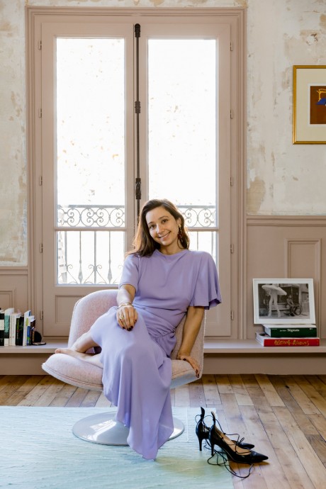 Квартира создательницы линии одежды Les Héroïnes Ванессы Коккиаро в Париже
