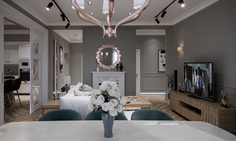 Пастельные тона в интерьере уютных апартаментов Пастельные тона в интерьере уютных апартаментов