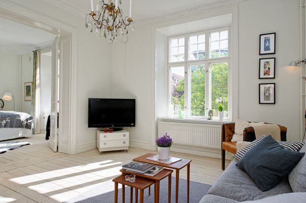 Простой, но очень уютный дизайн интерьера квартиры