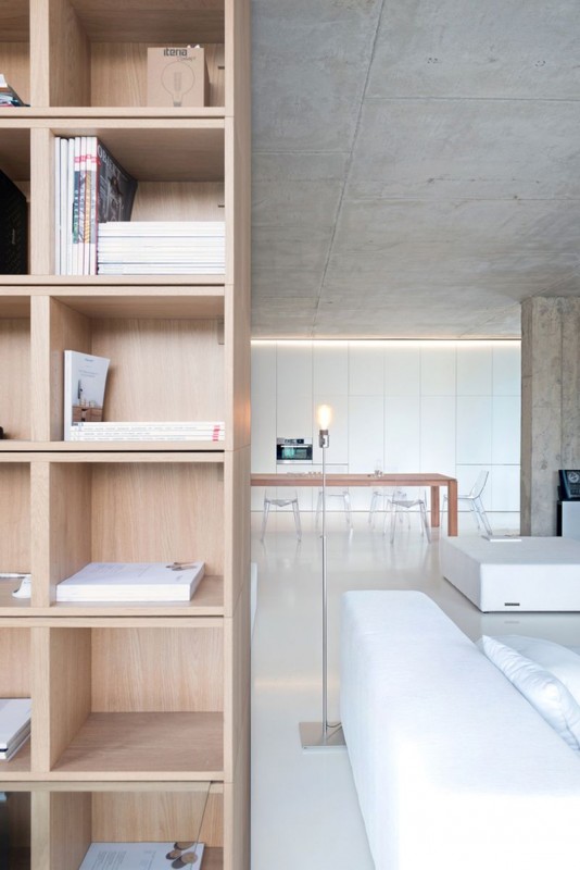 Белоснежный интерьер квартиры в минималистском стиле