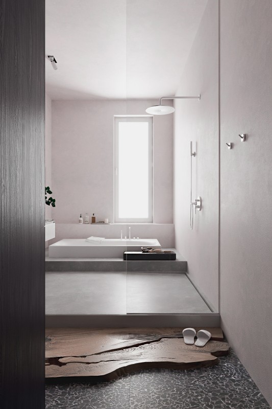 Интерьер квартиры в пастельных тонах