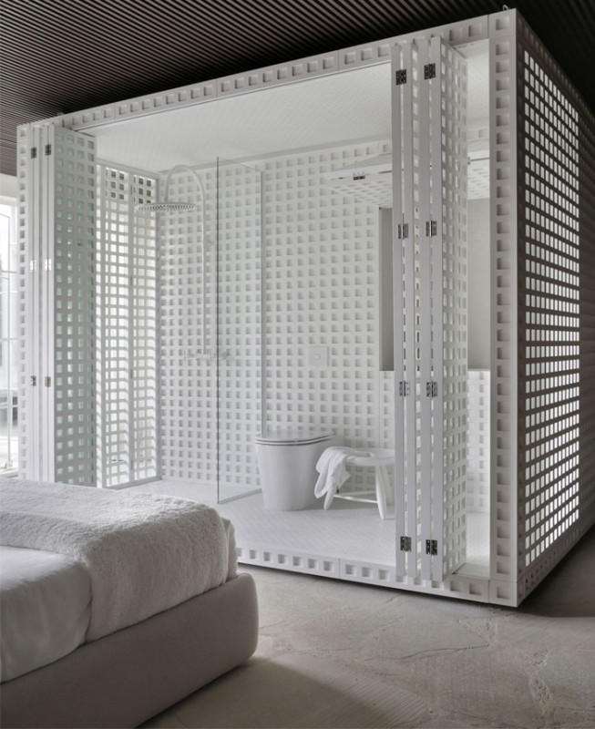 Оригинальная архитектура дома в Сан-Паулу