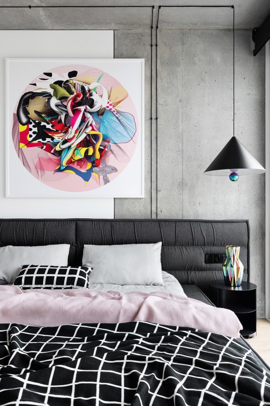 Проект квартиры для молодой современной пары с ребенком