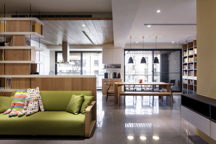 Просторные апартаменты в Тайбэе Просторные апартаменты в Тайбэе