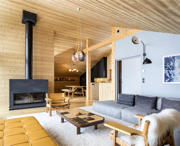 Стильное шале во Французских Альпах