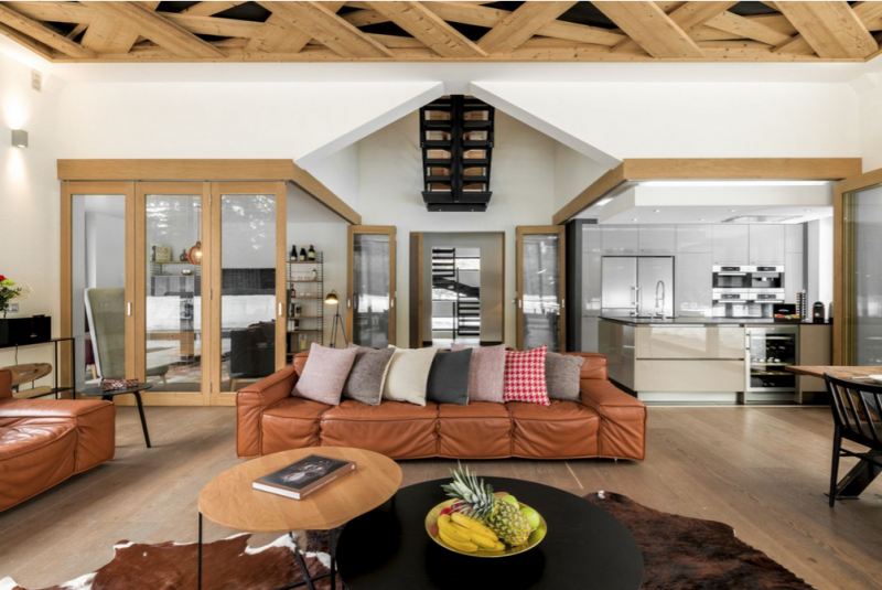 Ультрасовременное шале с видом на Монблан