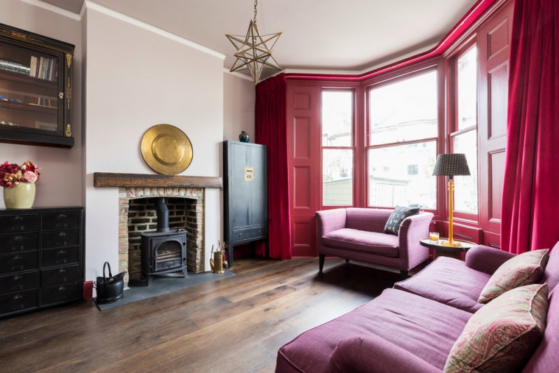 Богемный стиль в интерьере викторианского дома