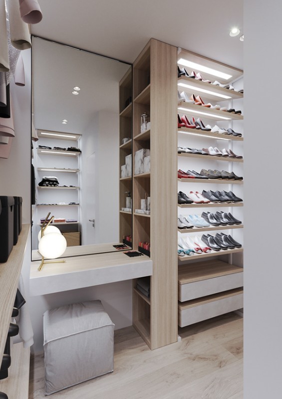 Двухуровневые апартаменты в стиле "минимализм" Двухуровневые апартаменты в стиле "минимализм"