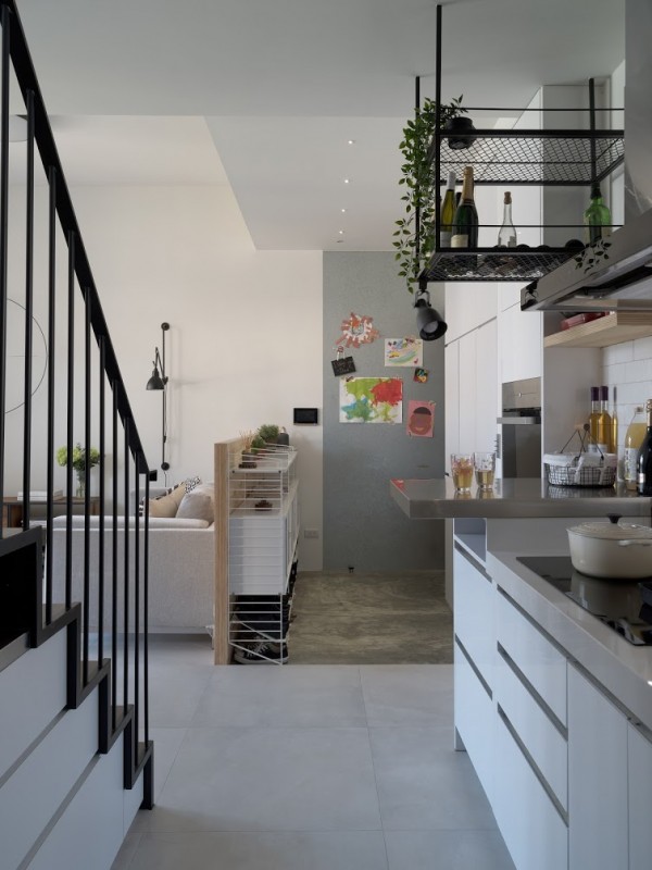 Двухуровневые апартаменты в Тайбэе