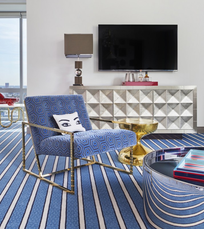 Гламурный люкс в отеле Andaz West Hollywood, Лос-Анджелес