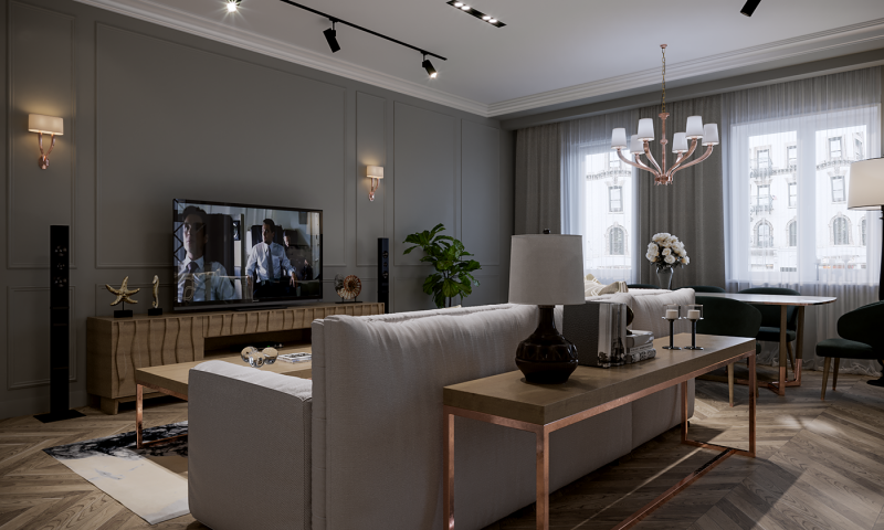 Пастельные тона в интерьере уютных апартаментов Пастельные тона в интерьере уютных апартаментов