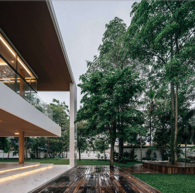 Современная двухэтажная вилла, расположенная в Накхонситхаммарате, Таиланд Современная двухэтажная вилла, расположенная в Накхонситхаммарате, Таиланд