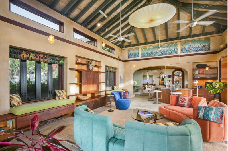 Вилла в окружении пышного тропического сада на Британских Виргинских Островах Вилла в окружении пышного тропического сада на Британских Виргинских Островах