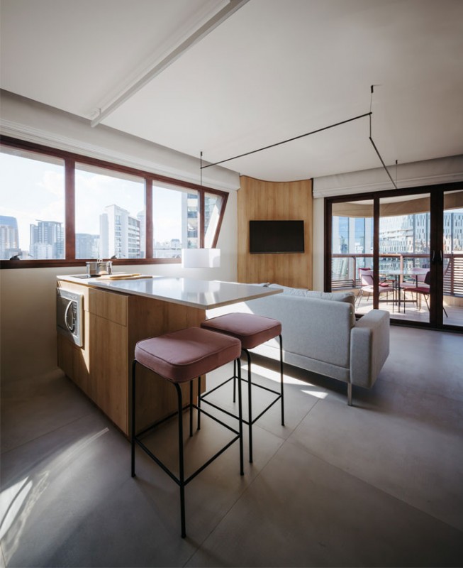 Апартаменты площадью 42 м2 в Сан-Паулу