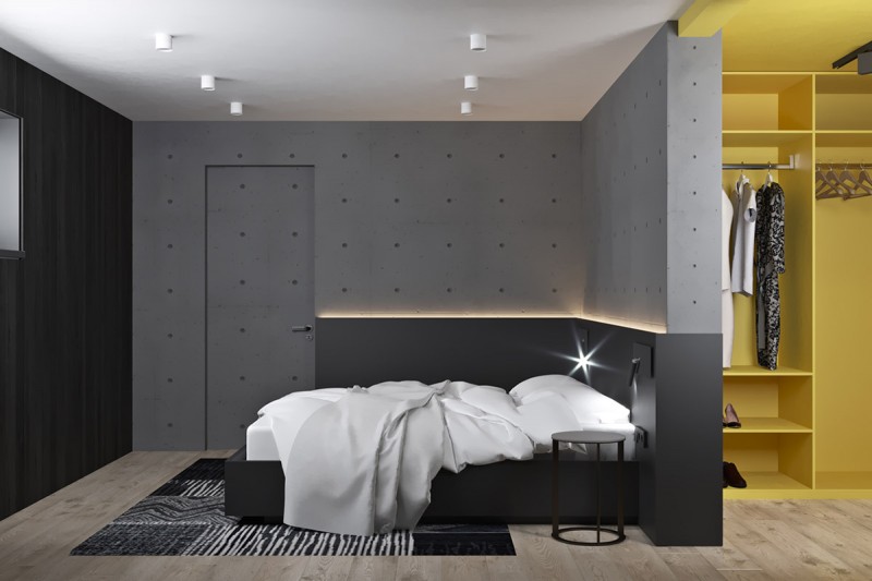 Дизайн-проект апартаментов в стиле "минимализм"