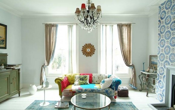 Эклектичный дом с элементами георгианского стиля в Лондоне Эклектичный дом с элементами георгианского стиля в Лондоне