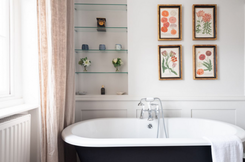 Элегантный интерьер старинного таунхауса