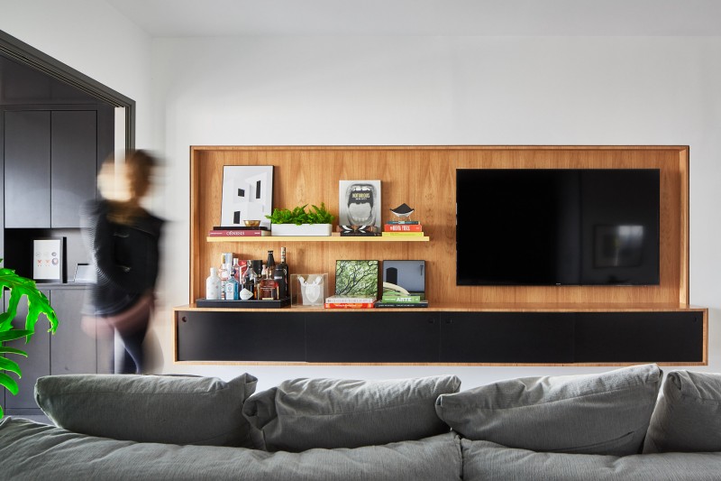 Функциональный интерьер квартиры в Сан-Паулу, Бразилия