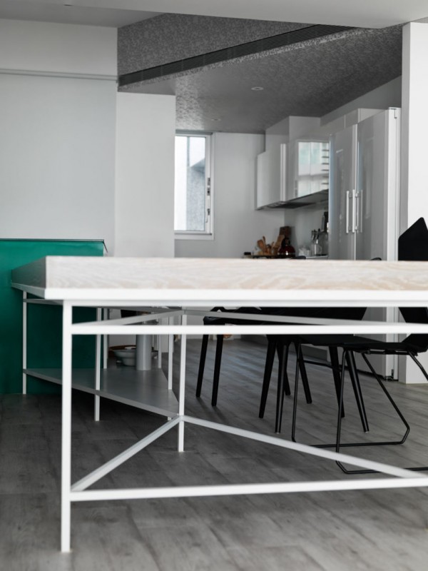 Яркие детали в интерьере апартаментов в Тайбэе