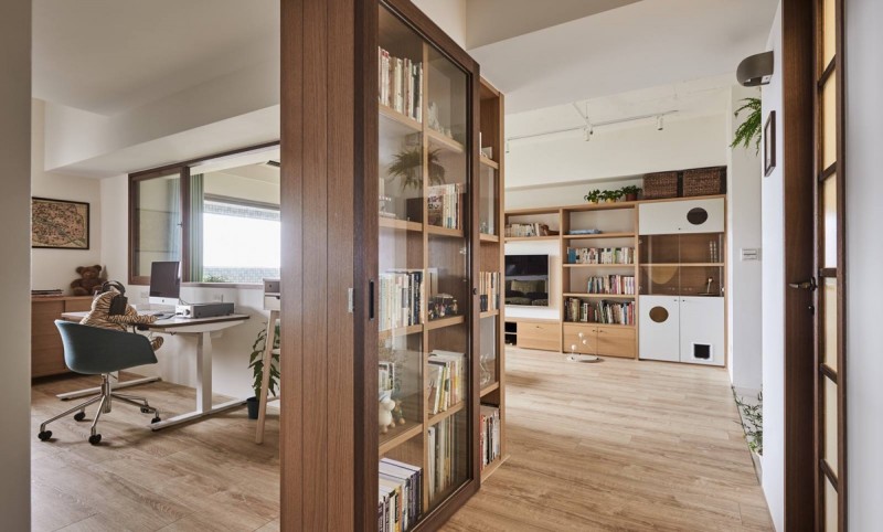 Интерьер дома в Тайбэе Интерьер дома в Тайбэе